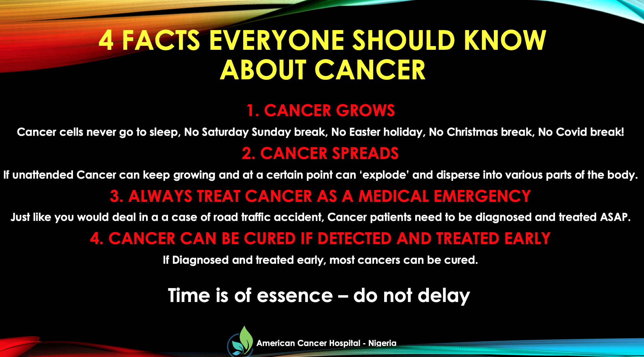 4 facts you should know about cancer