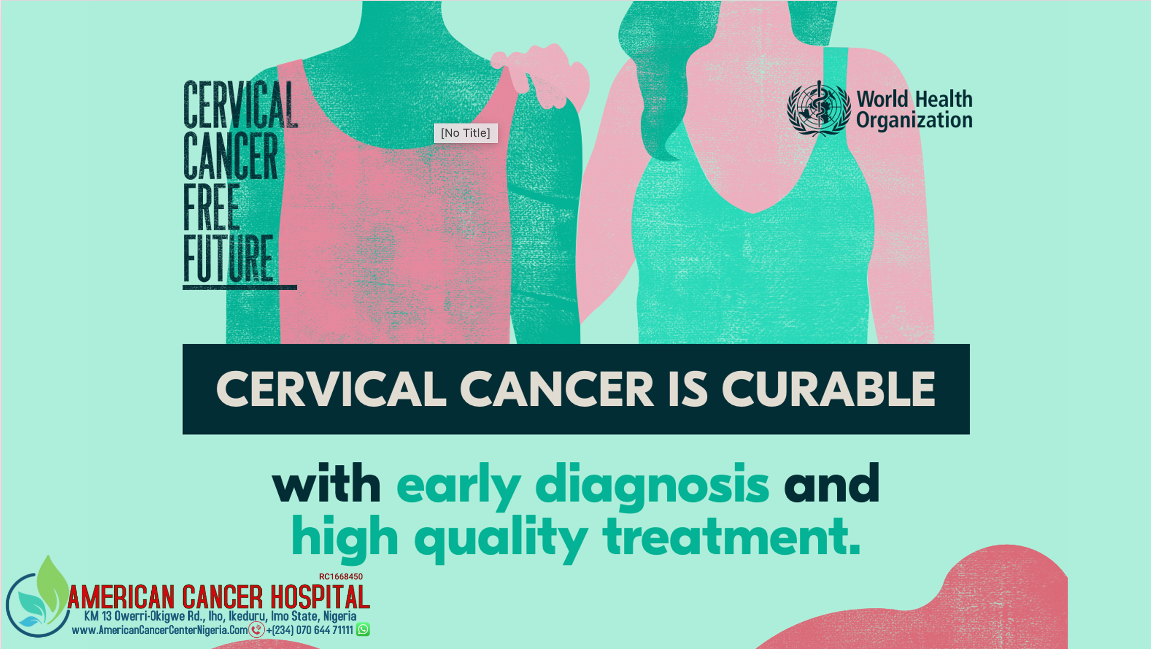 cervical cancer is curable